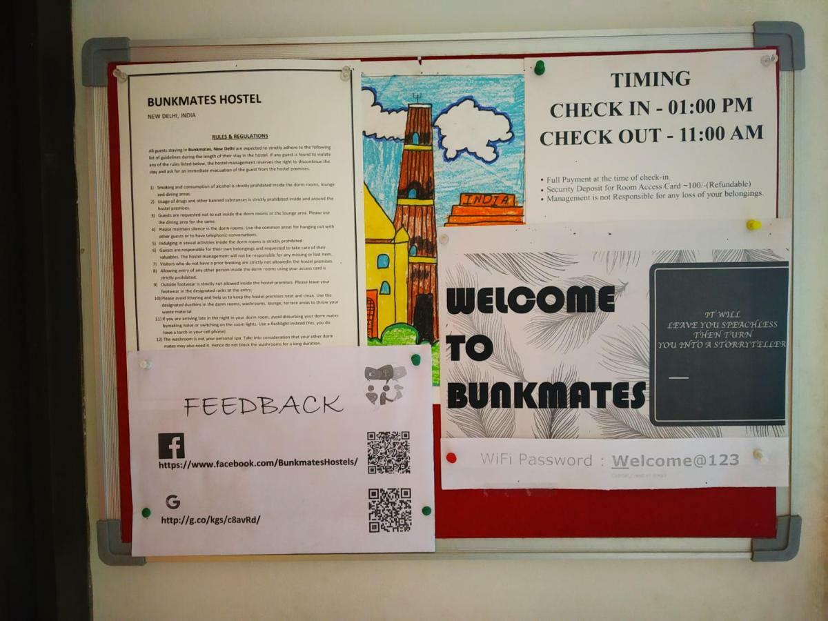 Hostel Bunkmates Nowe Delhi Zewnętrze zdjęcie